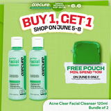 Acne Clear Facial Cleanser 120ml [Buy 1, Get 1 FREE]