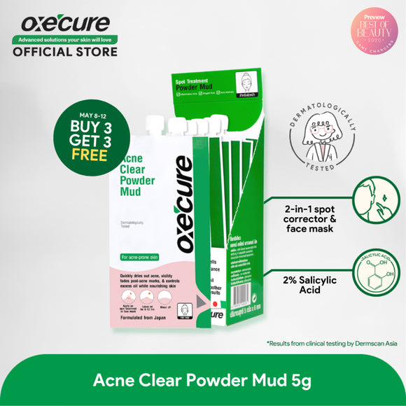 Acne Clear Powder Mud [Buy 3, Get 3 FREE]